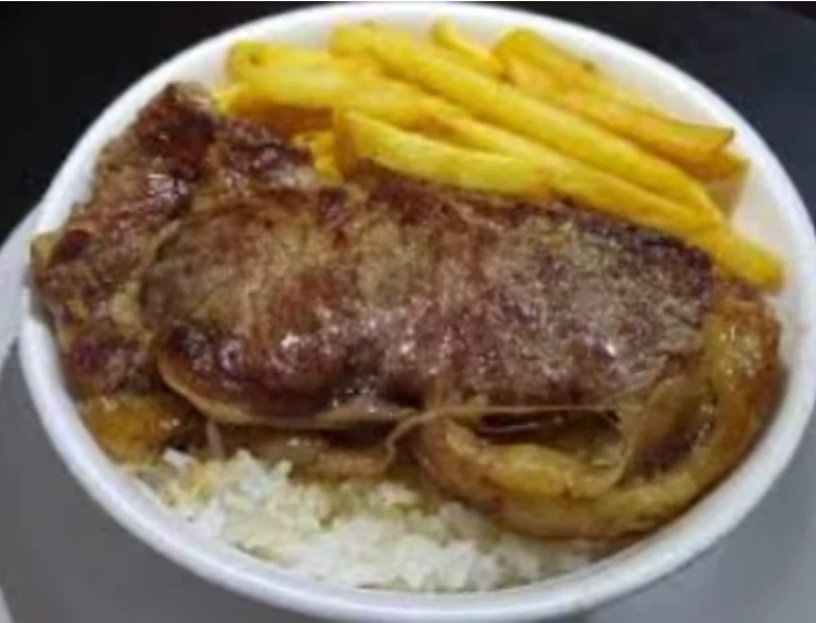 Steak meal box — Original photo