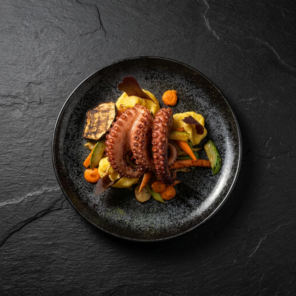 Grilled octopus — dapio result