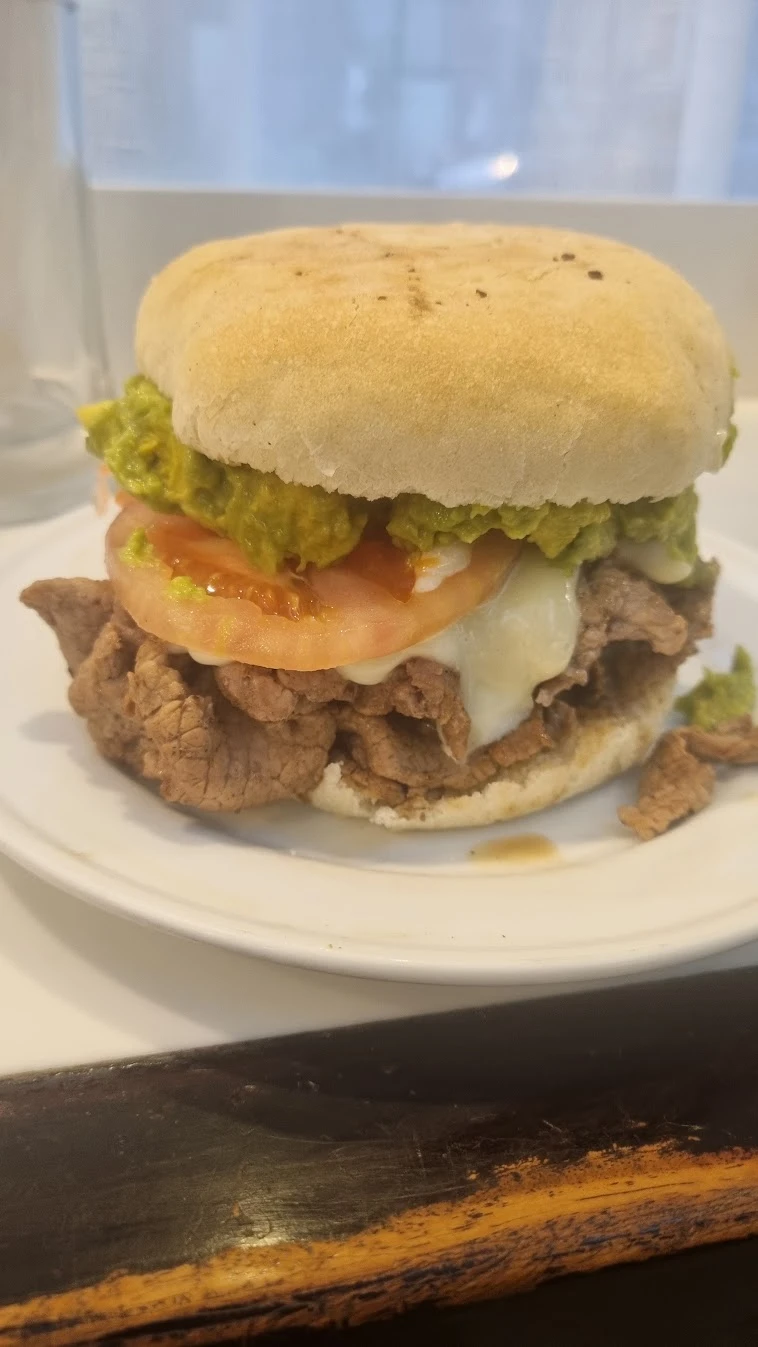 Loaded sandwich — Original photo